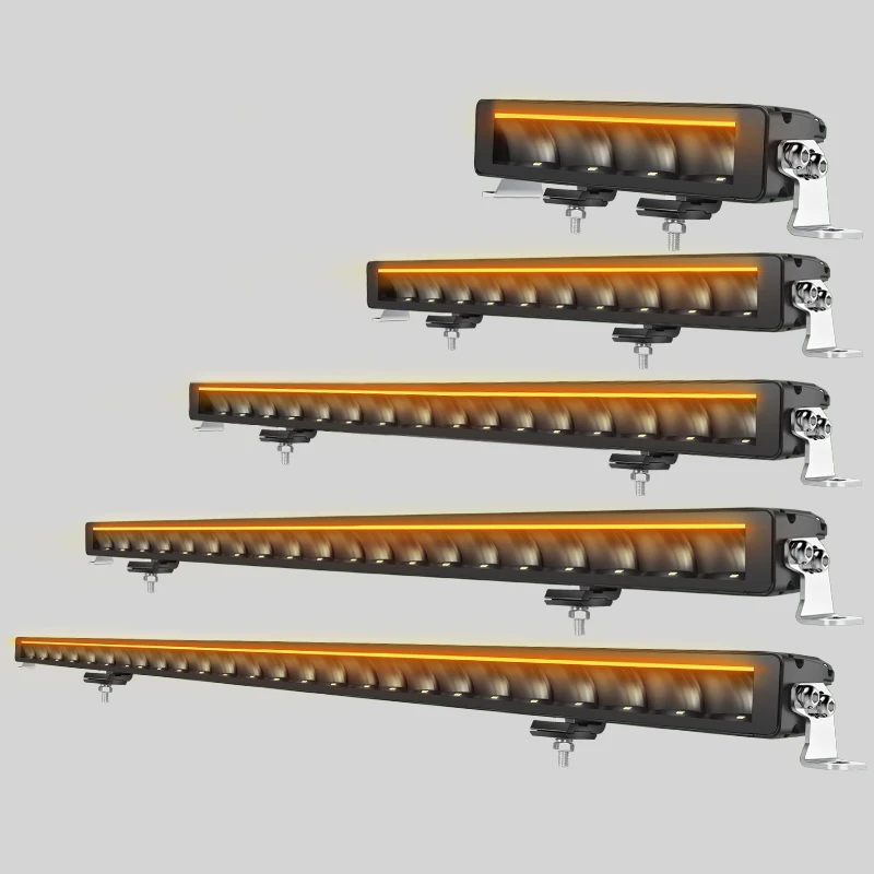 CO LIGHT LED-lichtbalk 52 inch Amber Wit DRL Spot Flood Combo Offroad Automotive Rijden LED-balk voor vrachtwagens Voertuig Auto ATV - afbeelding 2