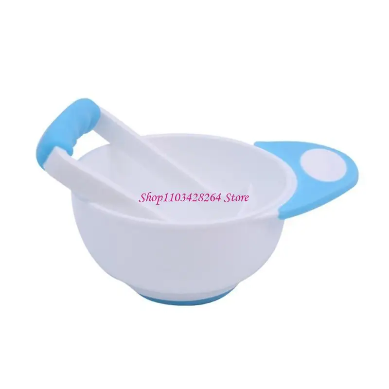 

Potato Masher Bowl Baby Masher Bowl Toddler Grinding Mill Bowl with Bowl Handle Vegetable Puree Masher Bowl
