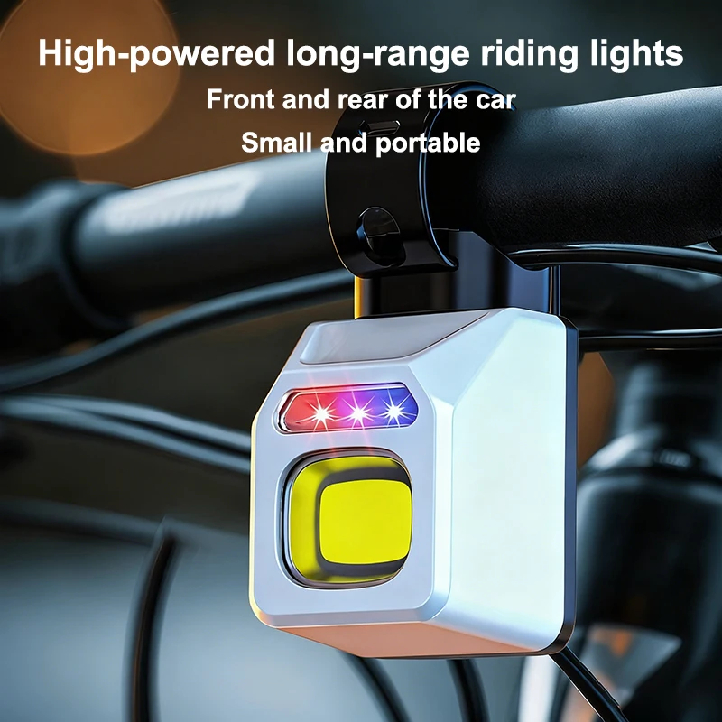 

1pc Bike Headlight Cut-off Line Bicycle Handlebar Front Hanging Light MTB Road Flashlight Cycling Accessories