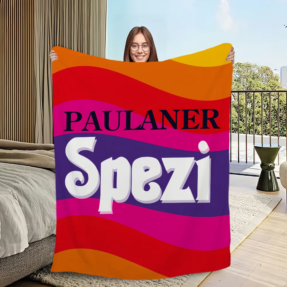 P-Paulaner S-Spe-zi بطانية الفانيلا الدافئة الراحة لينة بطانية قطيفة للأريكة غرفة المعيشة مكتب غرفة نوم السفر هدية