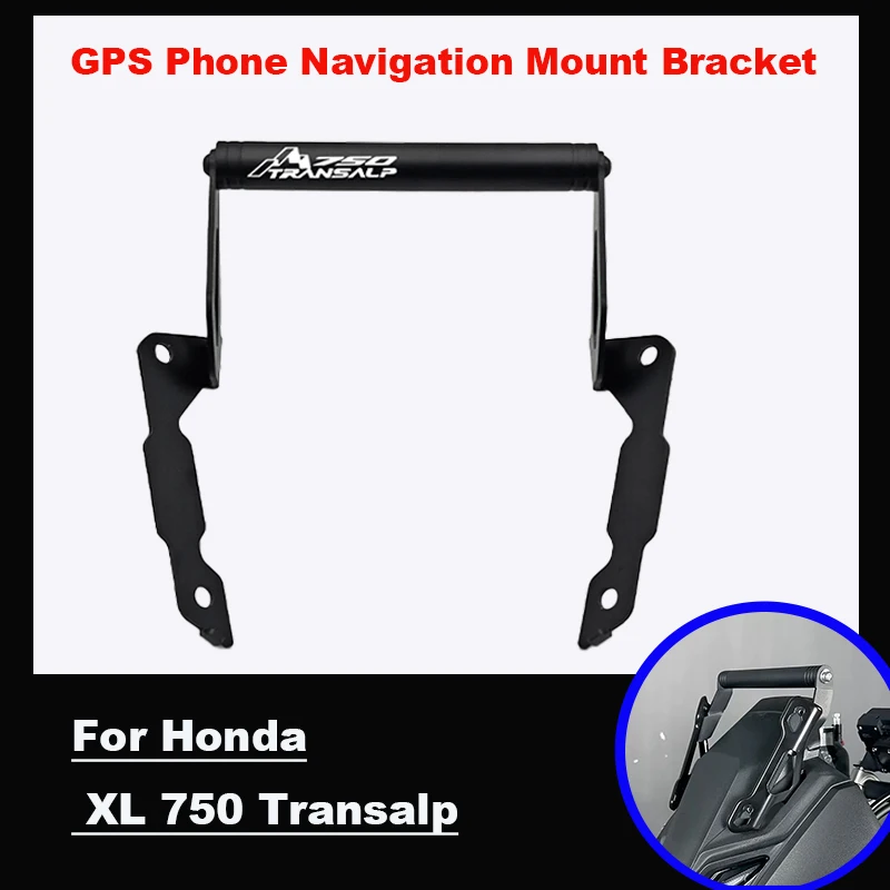 Voor Honda XL750 XL750 Transalp 2023-2025 Motorfiets Accessoires Gps Telefoon Navigatie Beugel Montagebeugel Adapter Houder