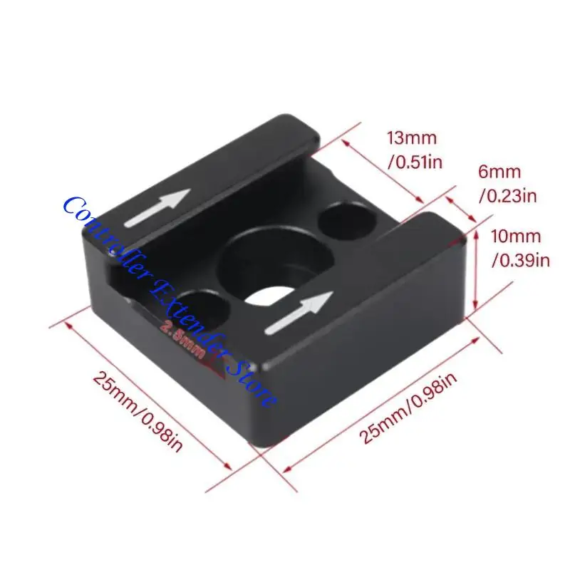 N84B Профессиональный адаптер удлинения холодной обуви для камер поддерживает микрофон
