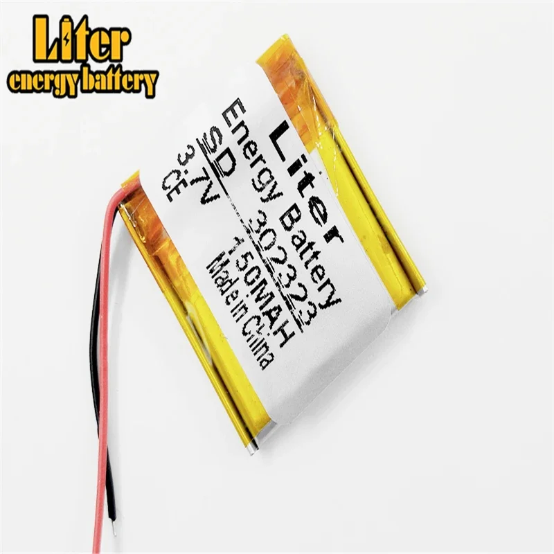 3.7V 150mAh 302323 Lithium Polymer Li-Po li ion Rechargeable Battery cells For Mp3 MP4 MP5 GPS  mobile bluetooth