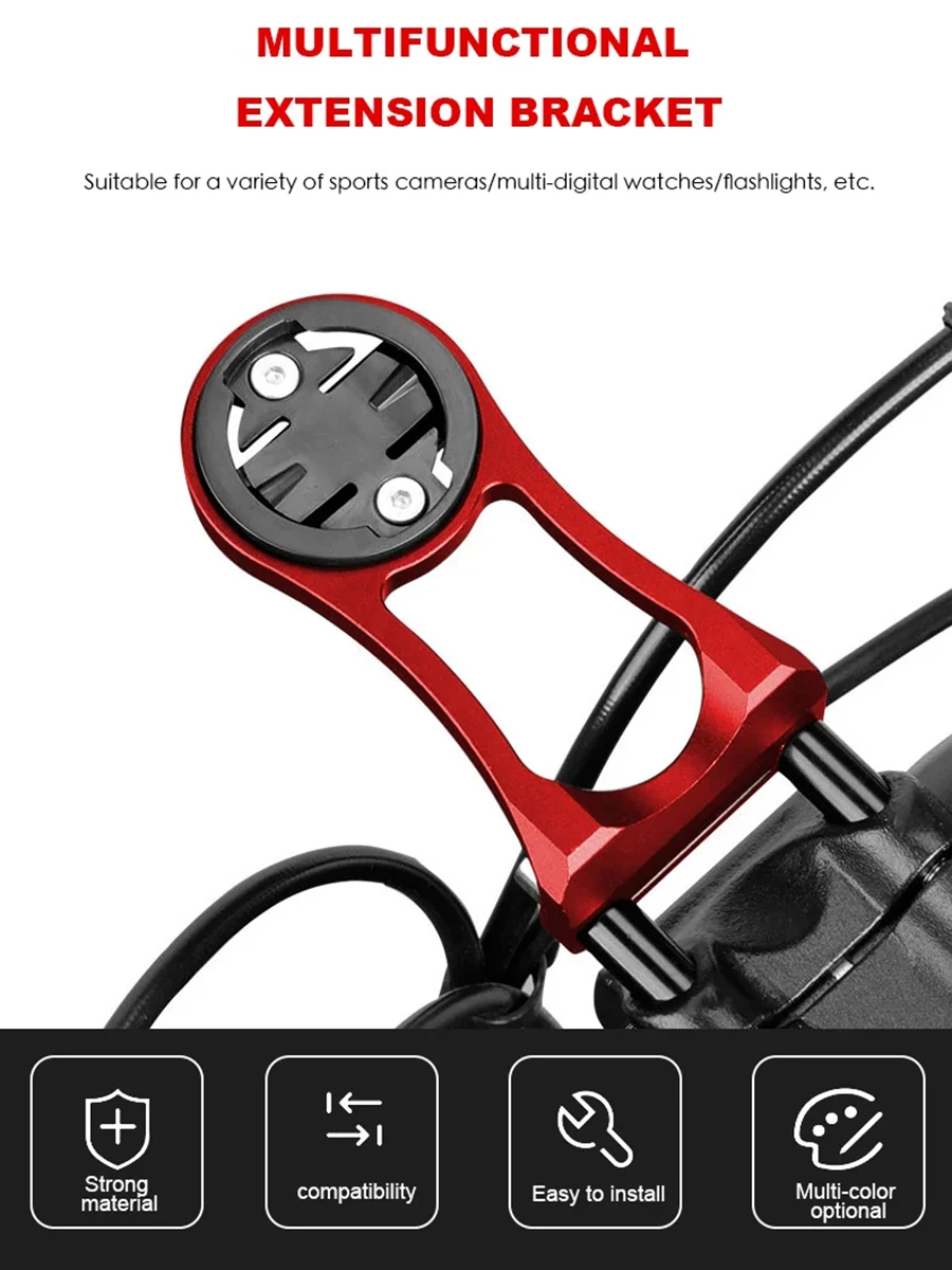 AliExpress cycle zone Bicycle Speedometer Mount Aluminum Alloy Bike Handlebar Stand Mountain Road Cycling Bracket for Garmin Bryton GoPro Accessories
