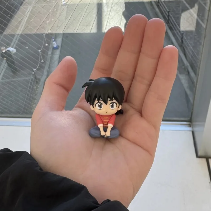 Original  Gachapon Ranma 1/2 Ranma Tendou Akane Hibiki Ryoga Shampoo PVC Anime Figures Action Figure Model Toys Gifts