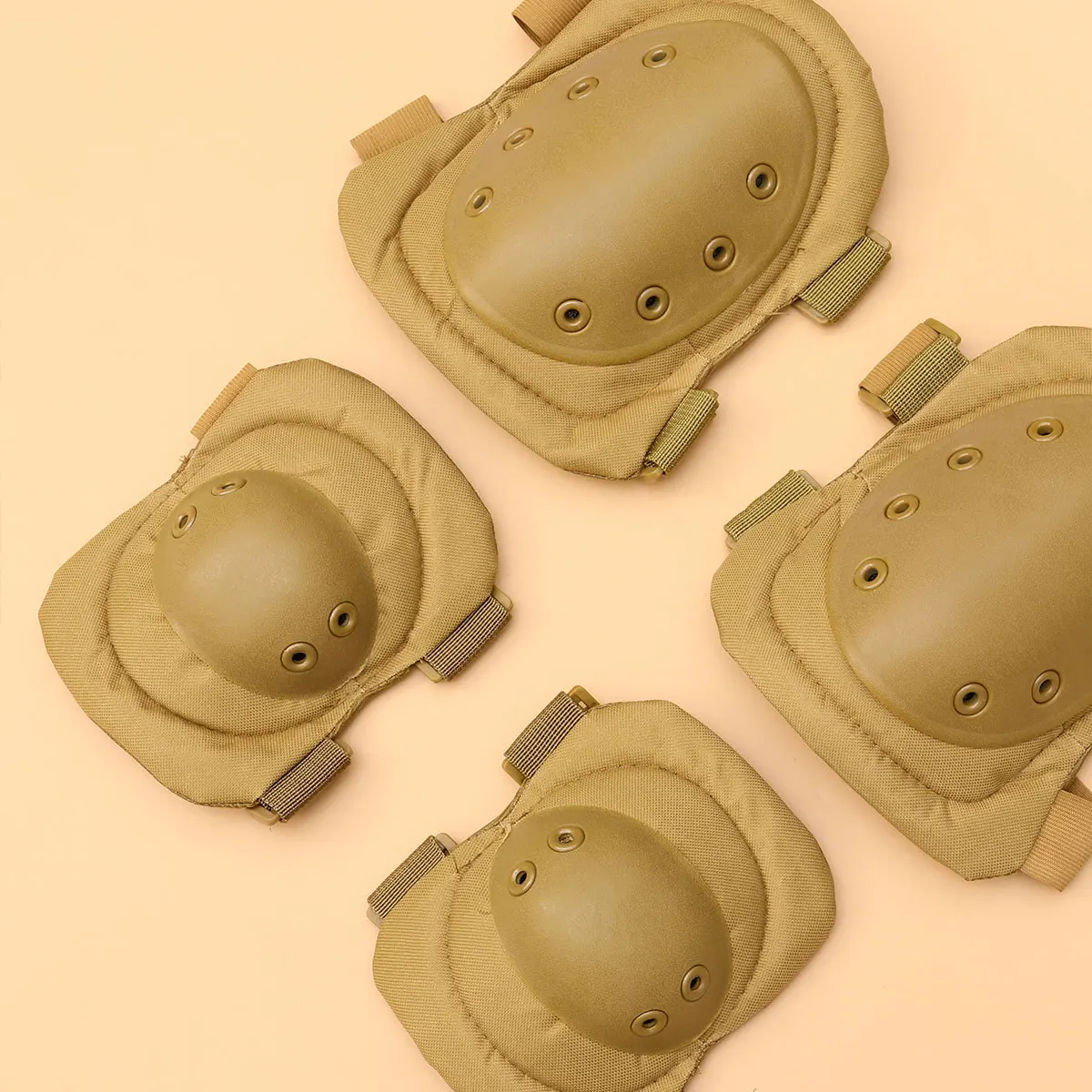 

1Pair Knee Brace Eva Thick Knee Pad Labor Kneel Protector Soft Shell Thick Cushion Adjustable Hook Loop Strap Support for Riding