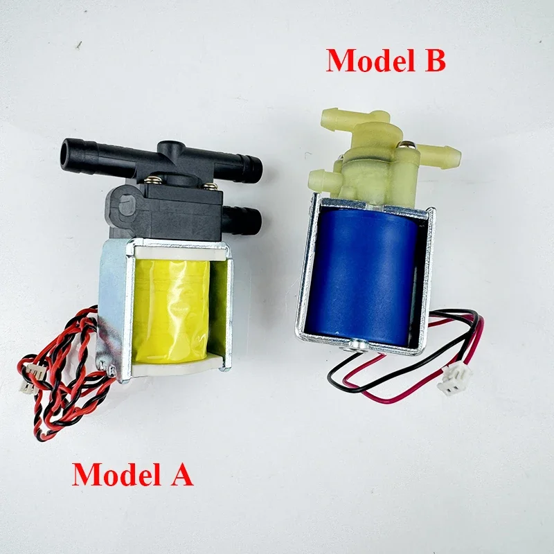 1PC DC 12V Small 2-Position 3-Way Electric Solenoid Valve Electromagnetic Air Water Valve Flow for Floor Carpet Cleaner