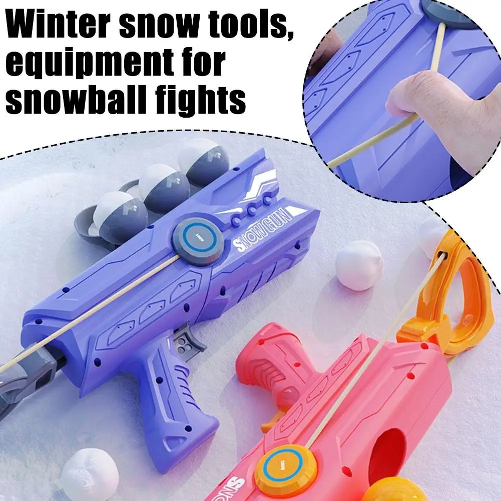 Snowball Launcher Making Toy Set Children's Fun Snow Clip Winter Toy Year Chri New Snowball Outdoor Gift Fighting Snow Gift X6f6