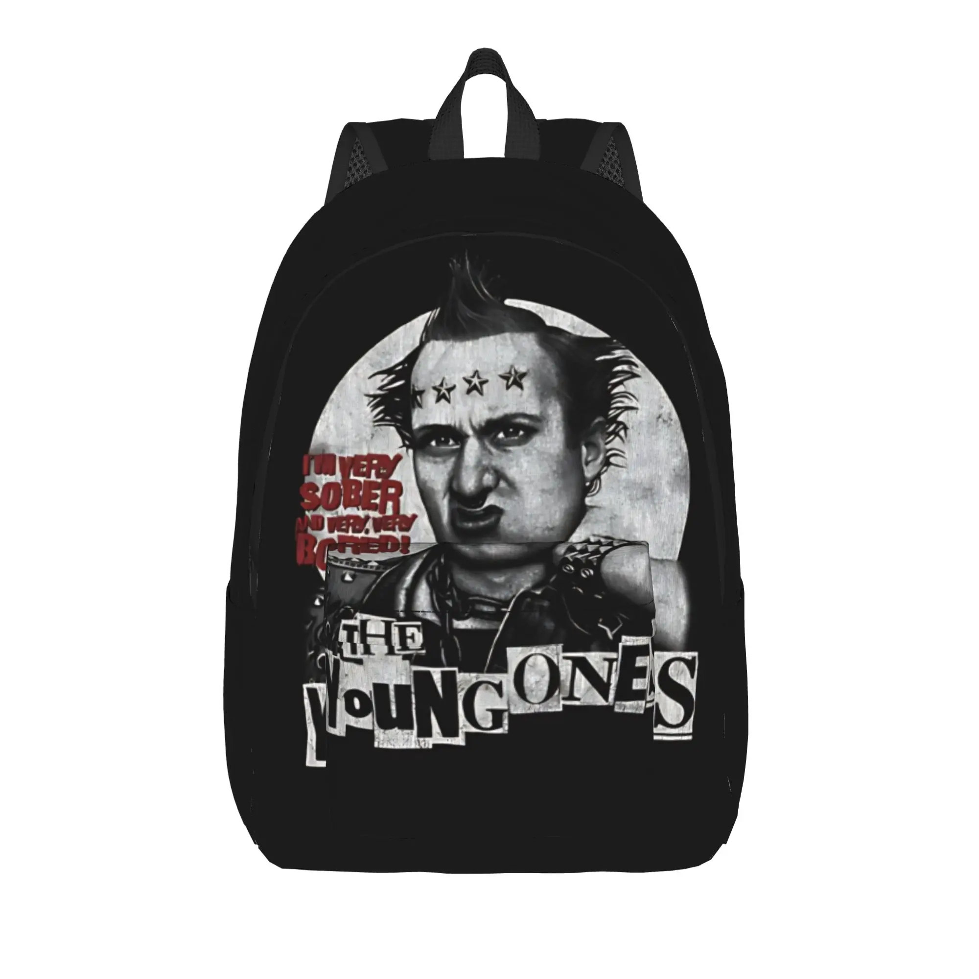 

The Young Ones Backpack Back to school season Retro Anarchic Student Graphic Dual-Use Backpack