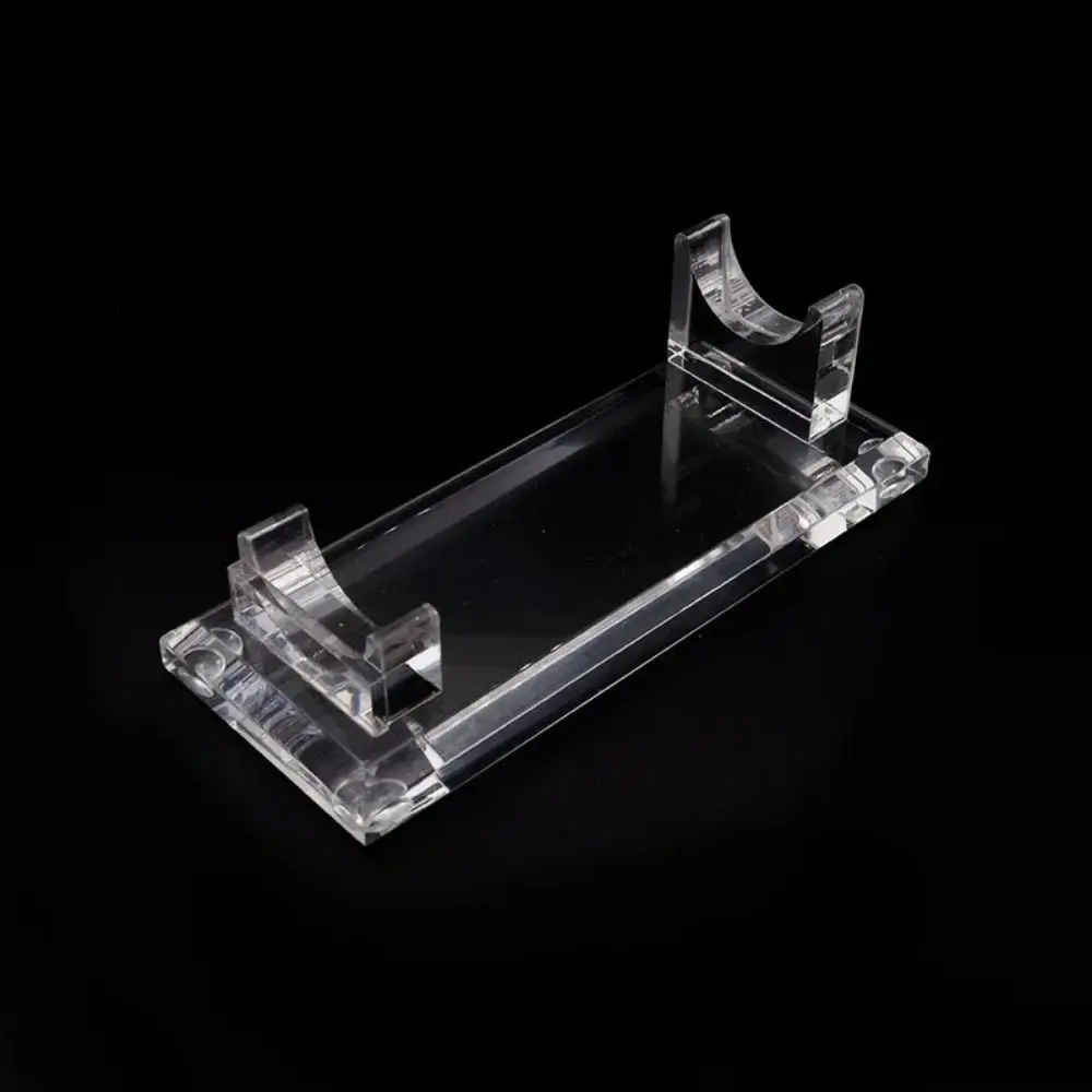 Eyebrow Pen Stand Acrylic Pen Display Stand Clear Durable Makeup Brush Rack Multifunctional Stable Paintbrush Drying Rack Office