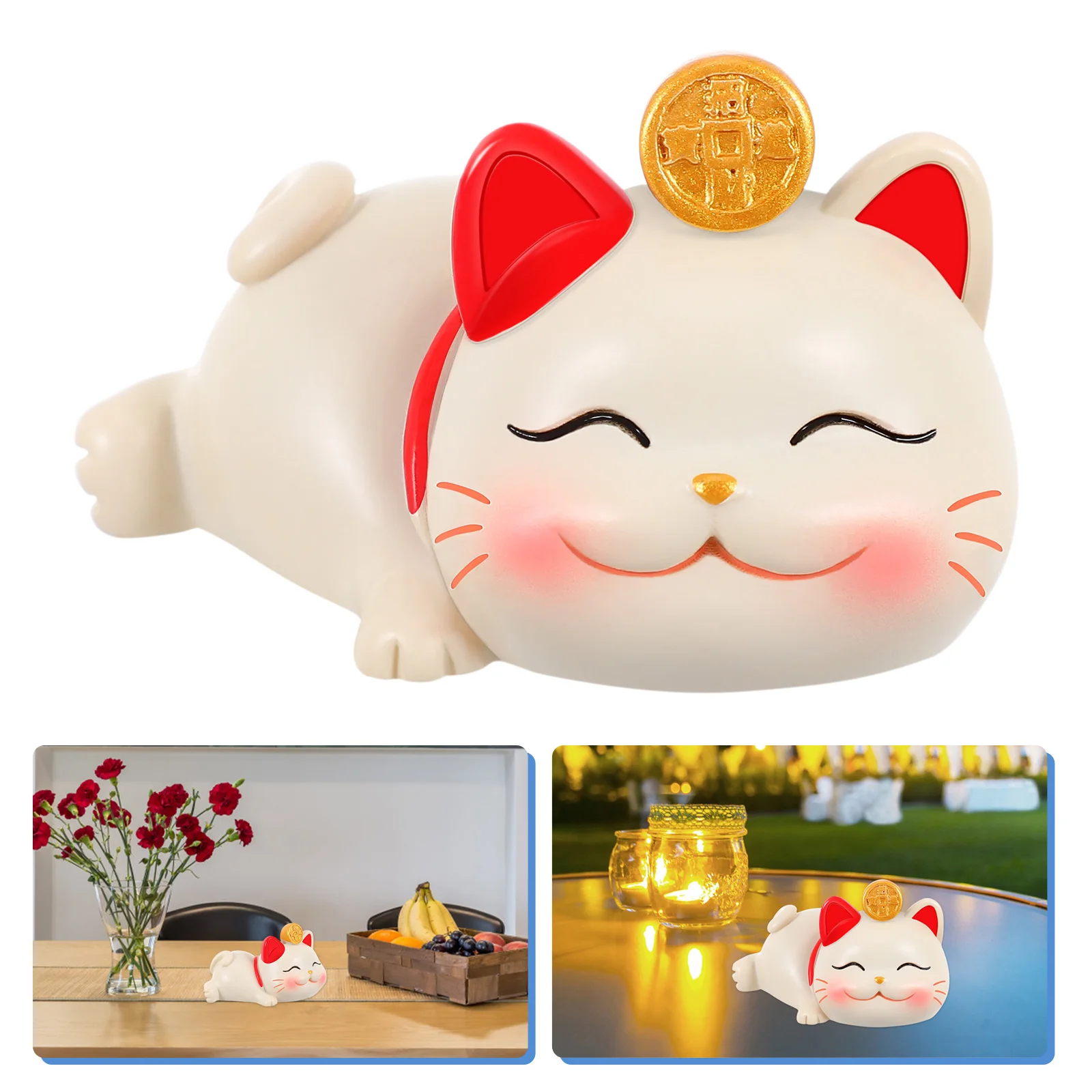 

Decorations Ornament Cake Toppers Statue Cute Mini Household White Souvenirs