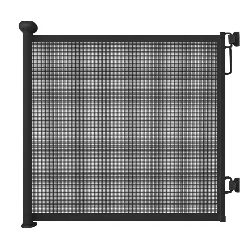 

Pet Safety Gate Retractable Mesh Fence No Drilling Stair Barrier Door Guard Cat Dog Isolation Divider Balcony Indoor Home Use