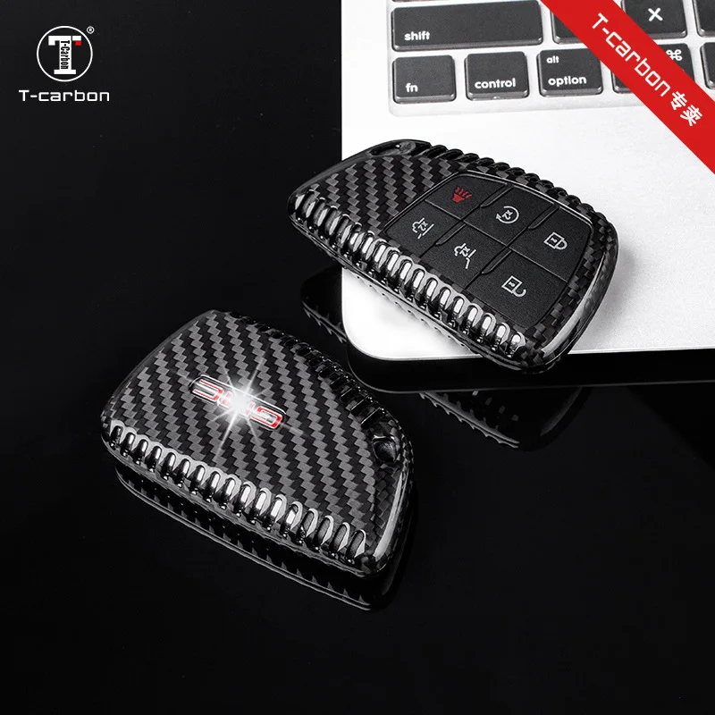 

Authentic Carbon Fiber Key Case for 2024 Chevy Equinox Plus & 21-24 GMC | Protective Cover Shell