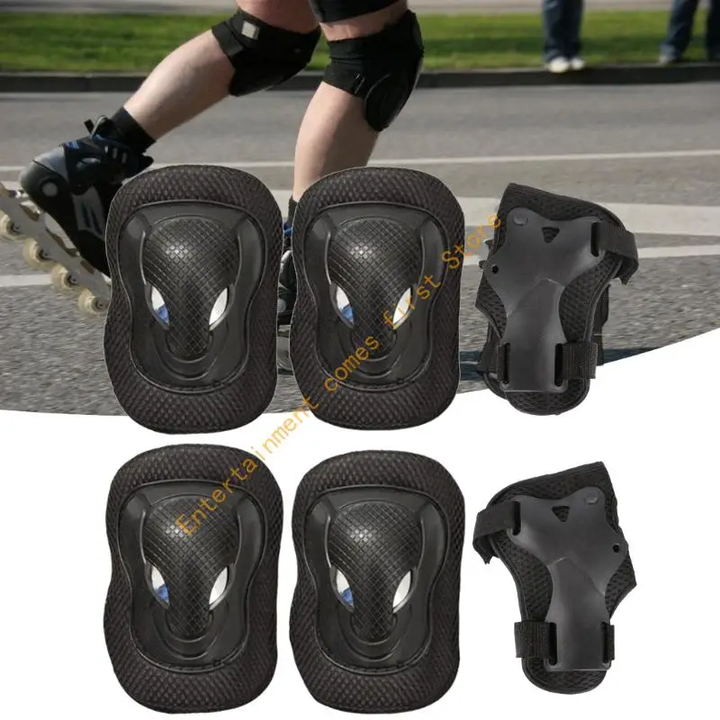Sport Impact Resistant Set With Adjustable Straps Adults 6 Piece 55KD