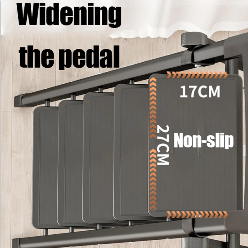 가정용 사다리 접이식 사다리 의자 홈 탄소강 의자 사다리 가정용 사다리 접이식 접이식 계단... - 3