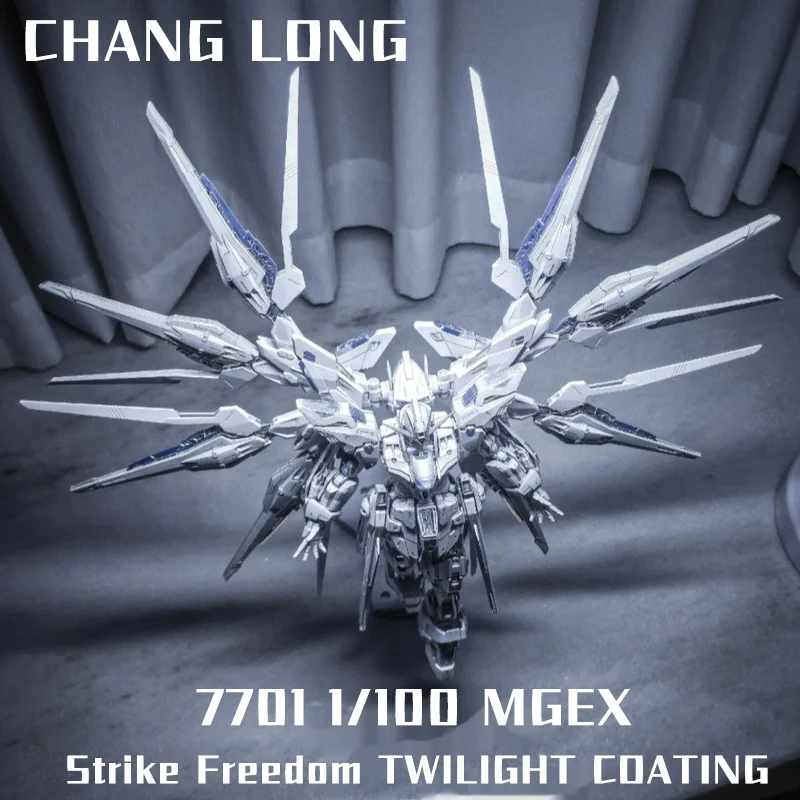 

CHANGLONG 7701 MGEX 1/100 Zgmf-X20a Strike Freedom TWILIGHT COATING Assembly Model Kit Action Figure Robot Plastic Model Toy
