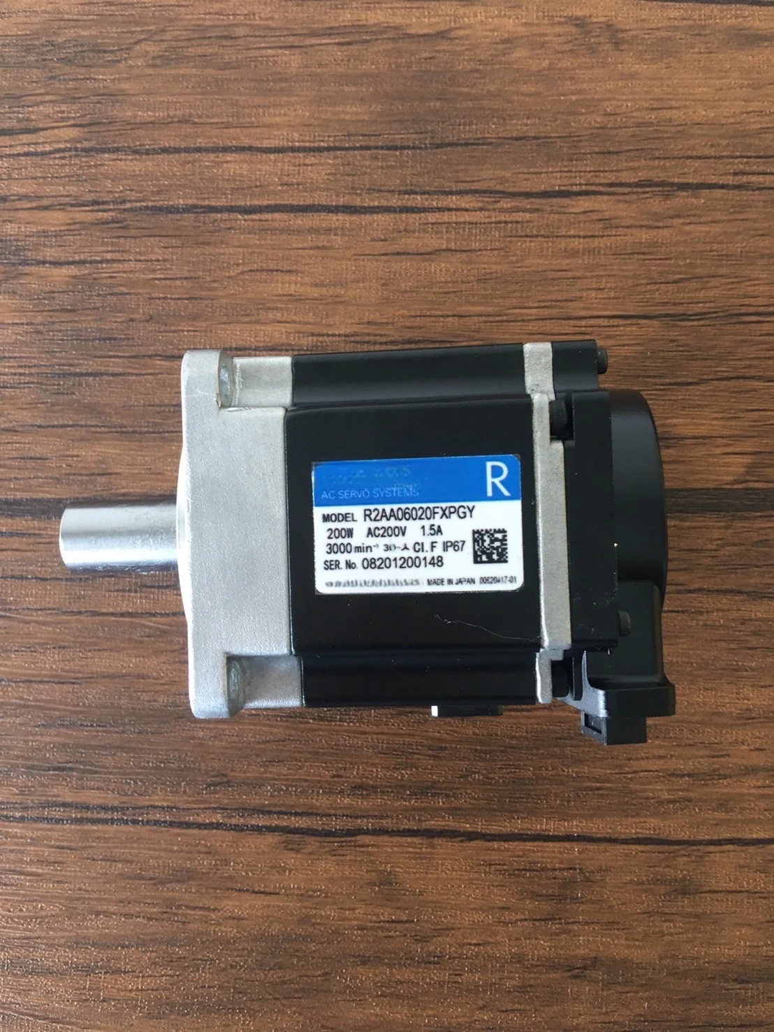 

R2AA06020FXPGY Used in good condition servo motor