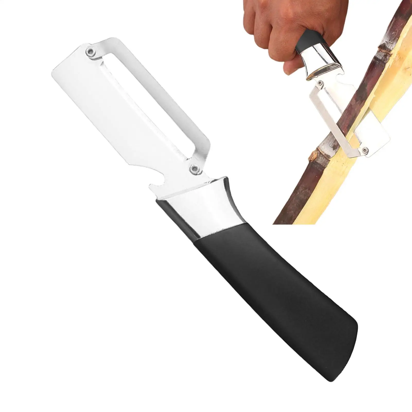 Multifunction Vegetable Peeler Stainless Steel Non-Slip Bottle Opener Hand Held Peeler For Sugar Cane Pumpkin Carrots Cucumber