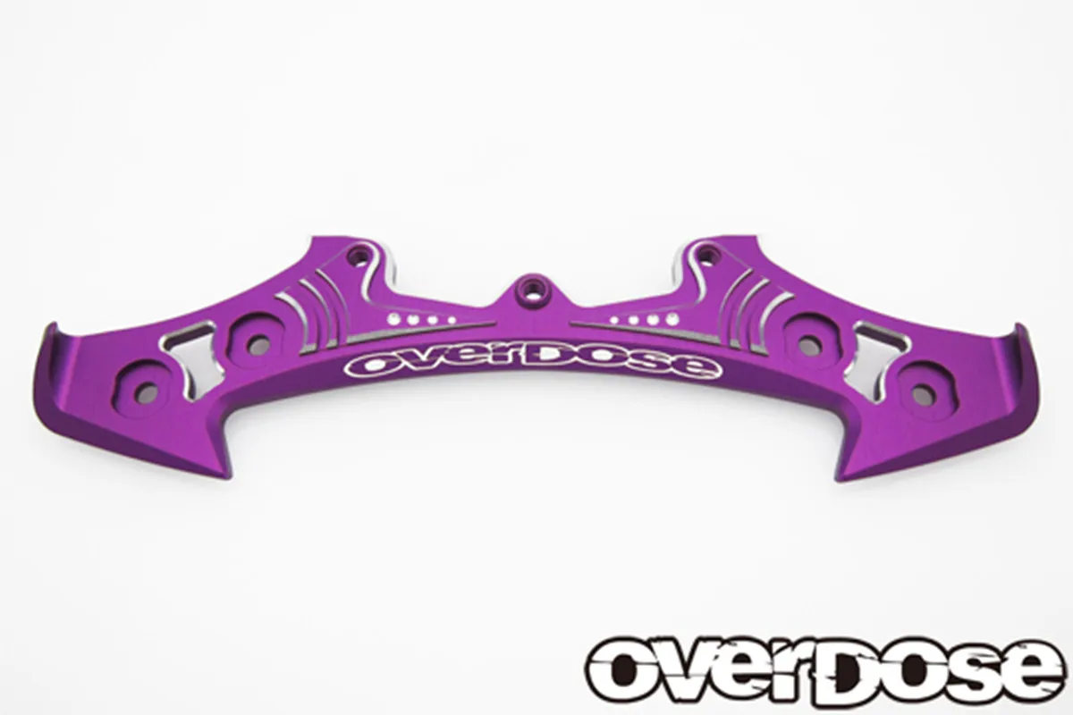 OD2943/2944/2945 Overdose Galm RC Drift Frame Metallic Underpress TYPE-2 Purple/Red/Black