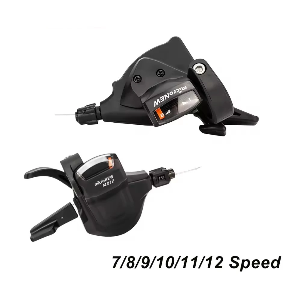 AliExpress NONE MicroNEW Mountain Bike Split-type‌ Trigger Shifter Lever with Gear Indicator 3 X 7/8/9/10/11/12 Speed Fits 22.2mm Handlebar