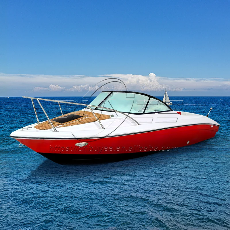 

Summer Best Seller 18ft Fiberglass Boat 5.5 Meters Leisure Fishing Boat For Sale