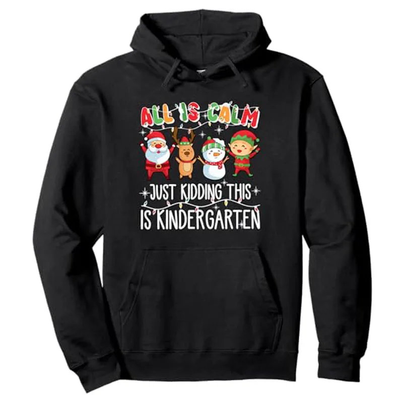 كل شيء هادئ فقط يقتل هذا هو رياض الأطفال كنزة قطيفة Y2k روح الدعابة عيد الميلاد عطلة الملابس الجدة هدية عيد الميلاد زي #1