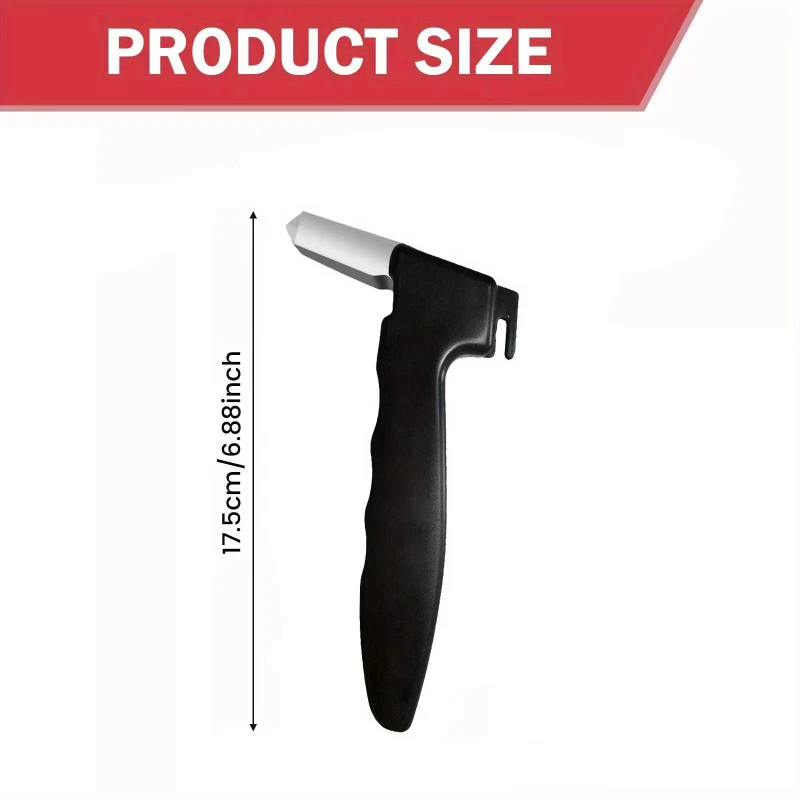 مطرقة أمان متعددة الوظائف لدراجات السيارات ودرابزين السيارة، ودرابزين السيارة المحمولة ثلاثة في واحد