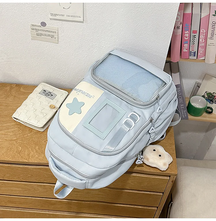 Kawaii Starry Preppy Harajuku Ita Backpack