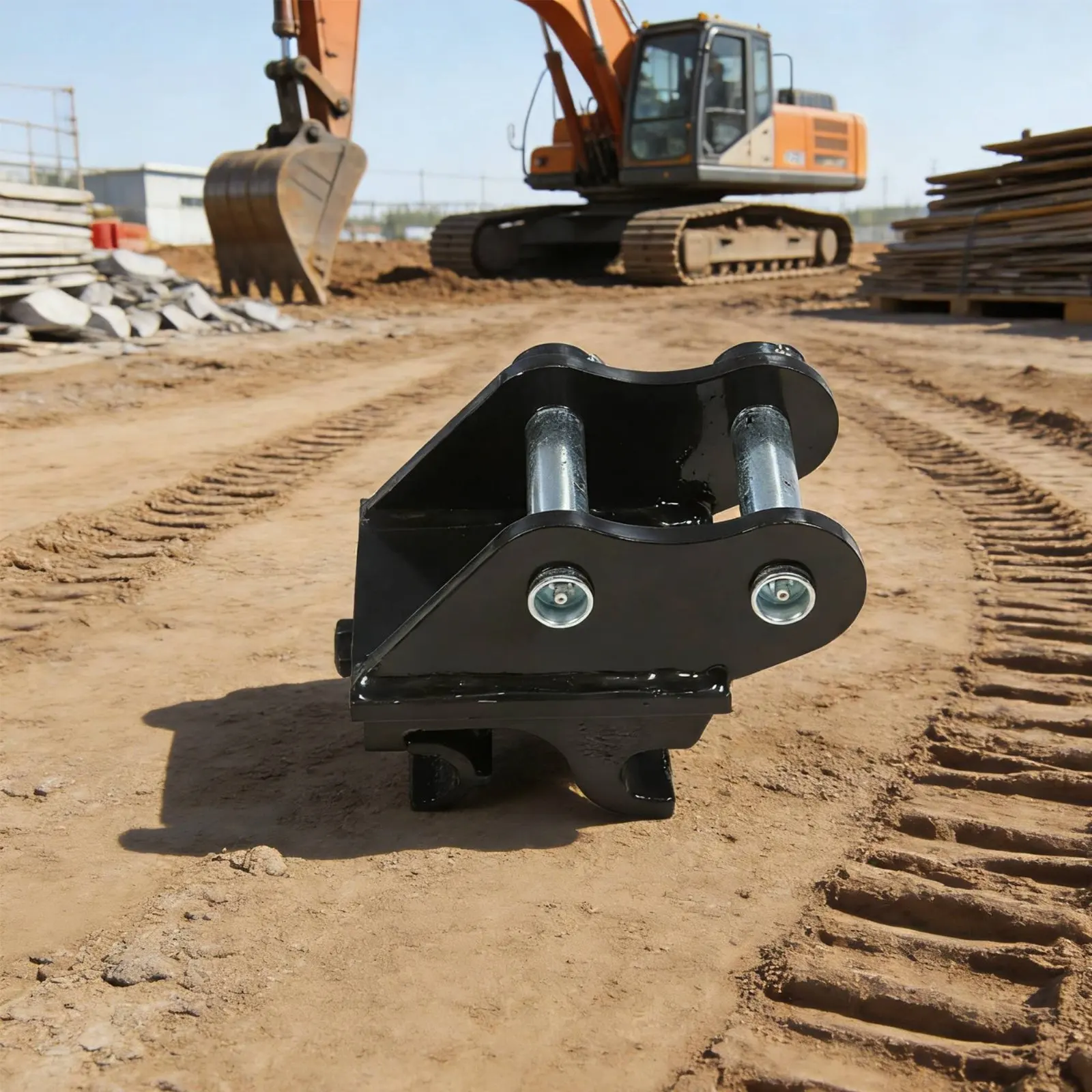 

Mini Digger Attachment Digger Rapid Swap Accessory Robust Equipment Parts for Landscapers, Farming