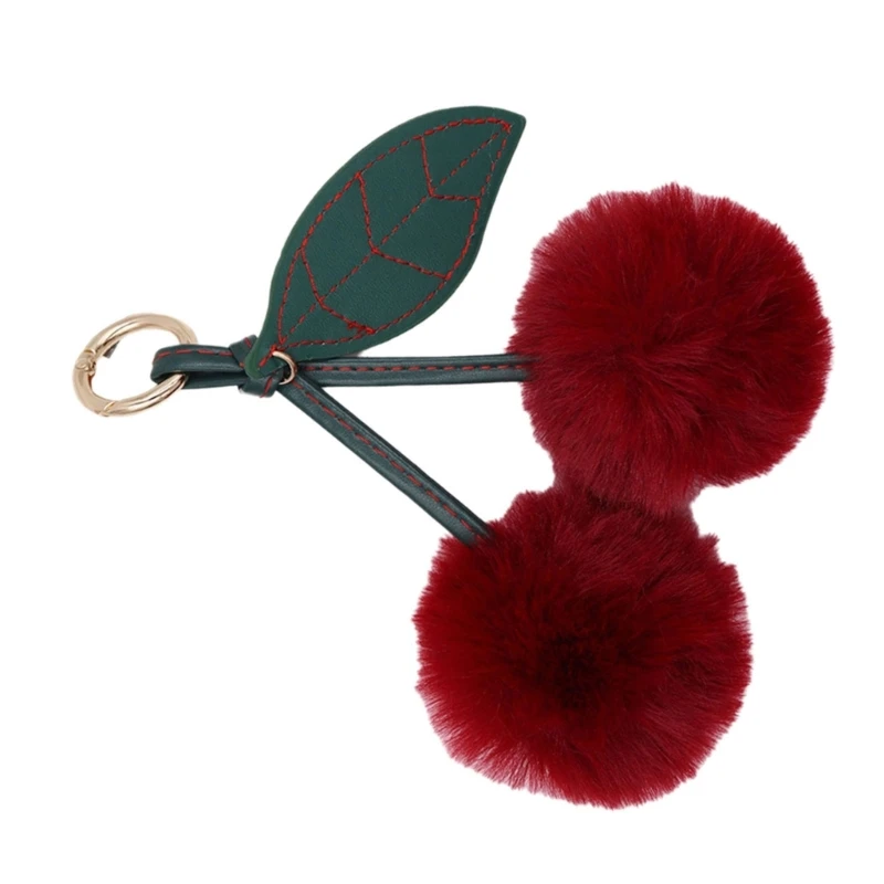 Porte-clés pendentif accessoire Texture en peluche, ornement clé N2UE