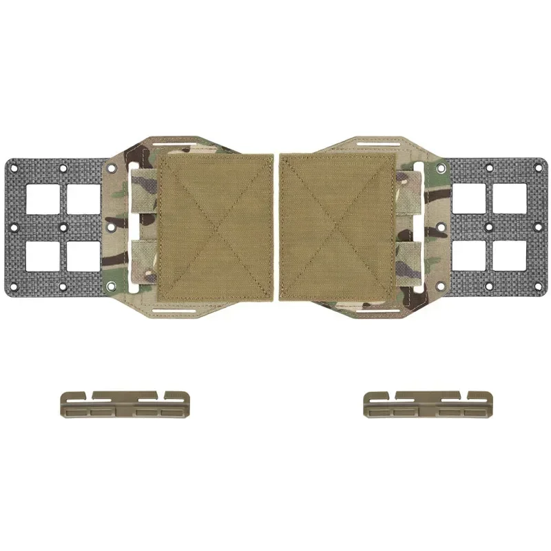 Tactical MOLLE Expansion 2pcs Vest Outdoor Shooting CS Wargame Magazine Hunting Protective Training System Paintball Accessories