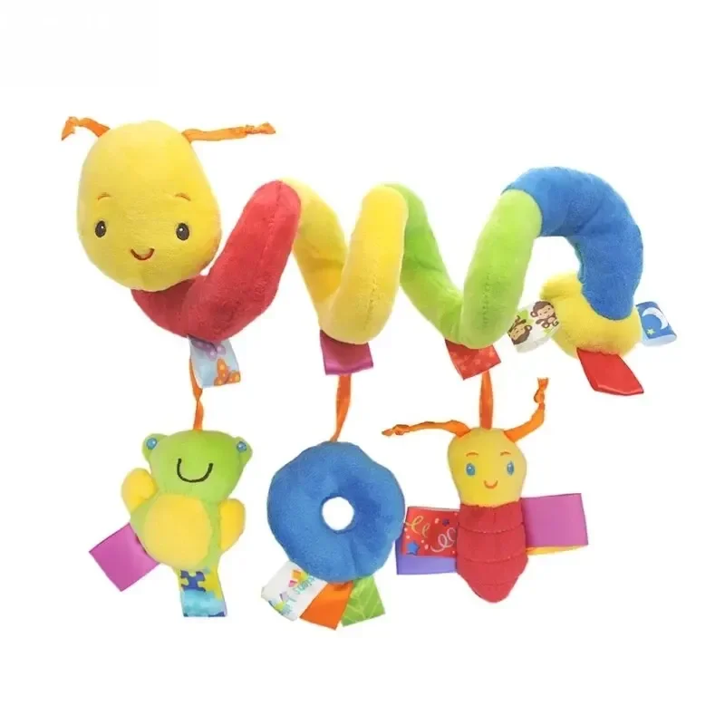 Spirale itude d'activité mignonne pour bébé, poussette CPull, siège auto, jouets de voyage, hochets pour garçons et filles