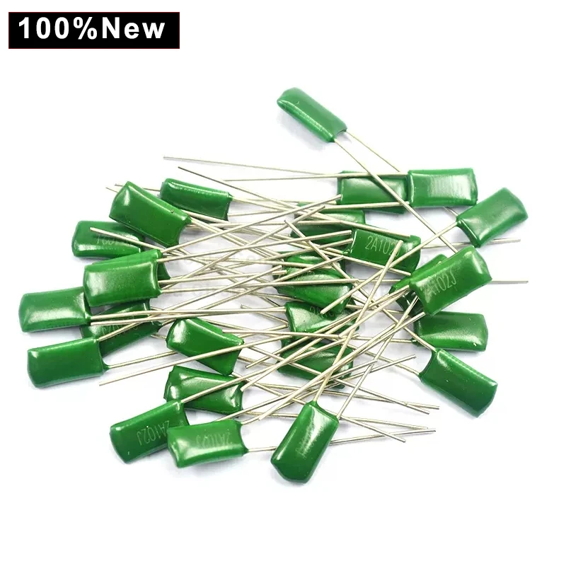 1000pcs Polyester capacitor 100V 1nF 1.5nF 2.2nF 100nF 2A471J 102J 2A152J 2A222J 2A392J 2A332J 2A472J 2A103J 2A473J 2A104J