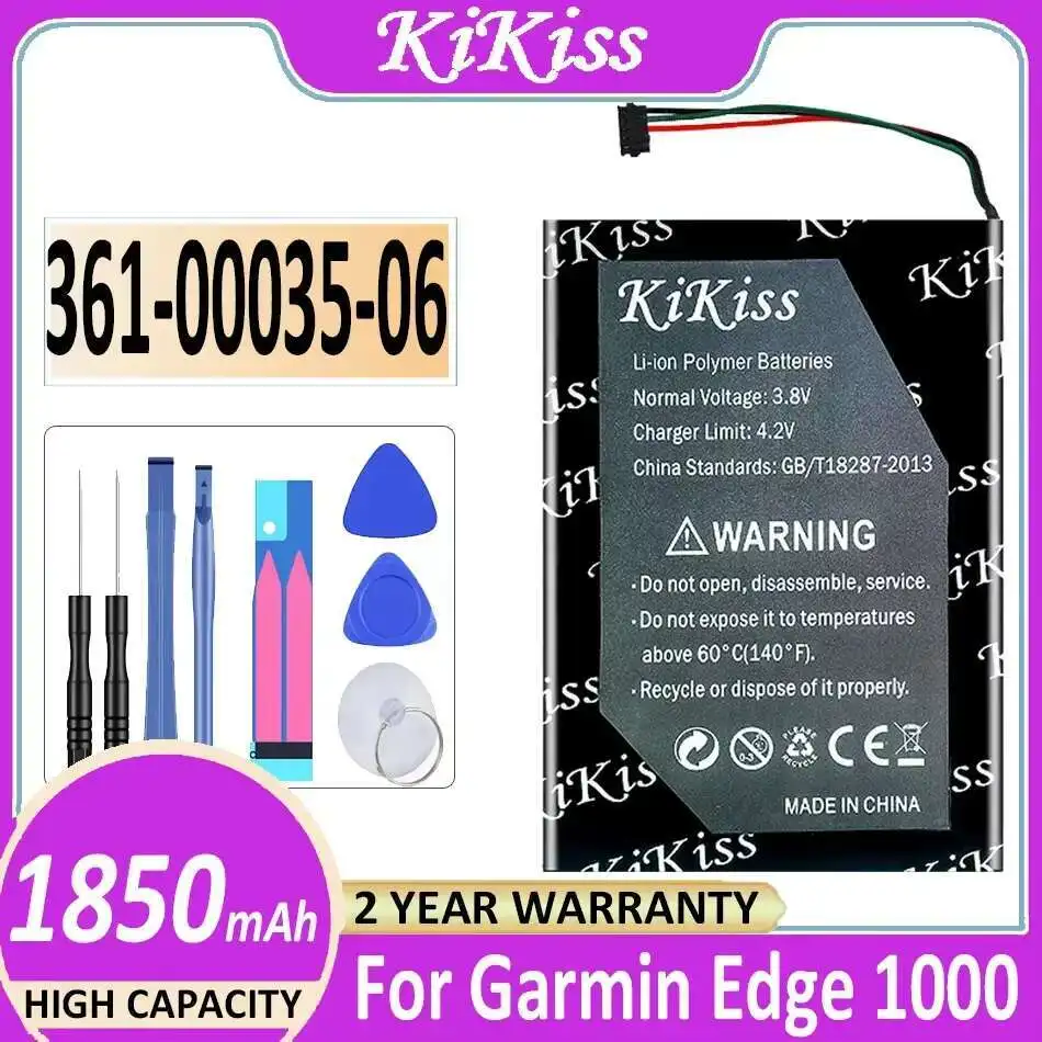 

Gps Battery 1850Mah For Garmin Edge 1000 Explore Approach G8 Navigator 361-00035-06 DI44EJ18B60HK