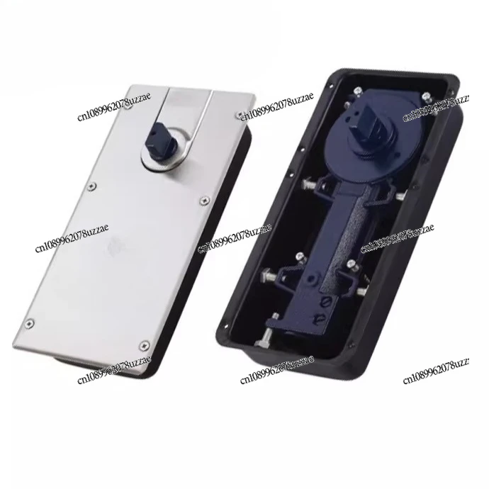 H-220B Floor Spring Glass Door Aluminum Alloy N818D Floor Elastic Frameless Wooden Door Accessories Framed Universal Floor