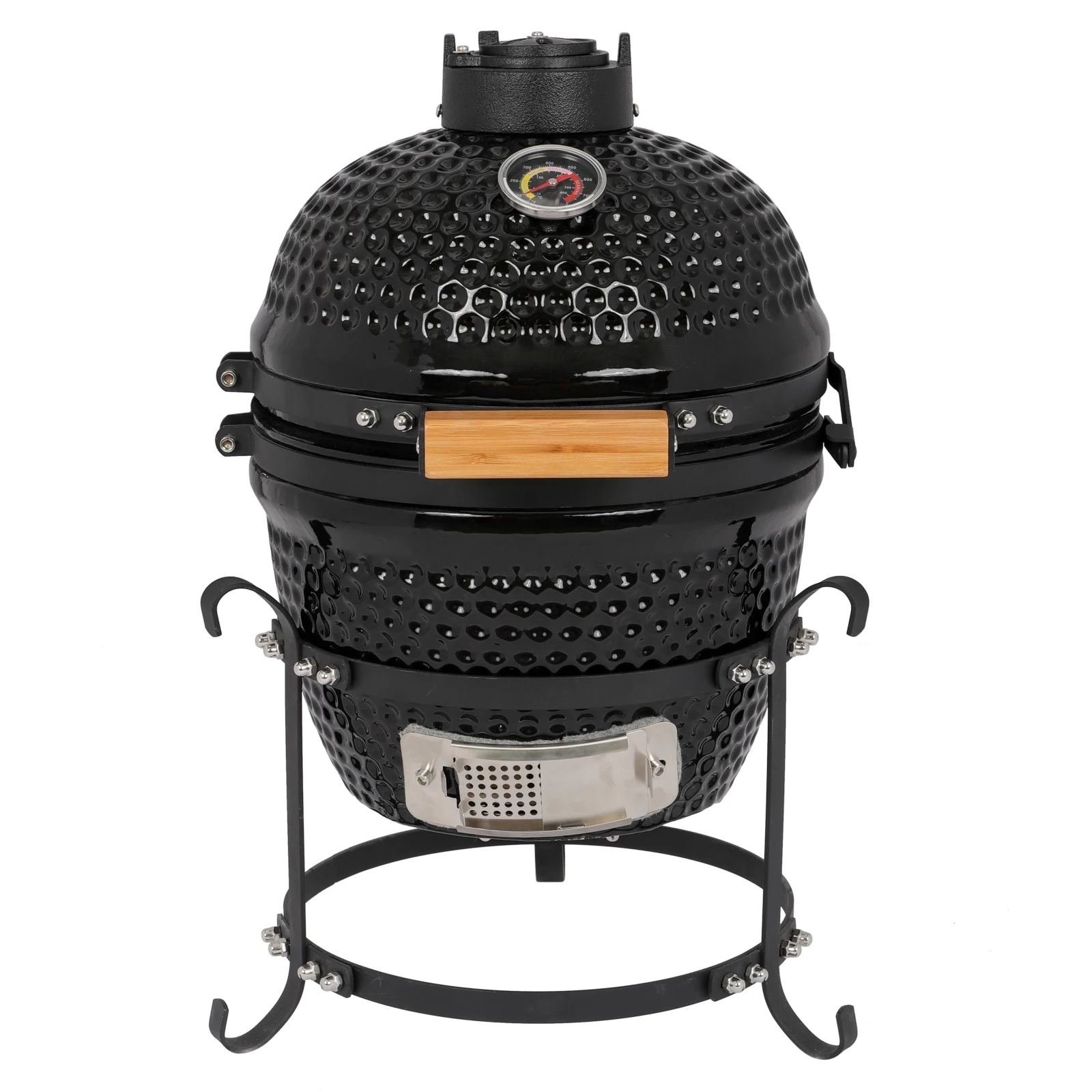 

Kitchen Smoker Barbecue 13 Inch Round Charcoal Grill Outdoor Ceramic Asador Kamado Charcoal Grills BBQ