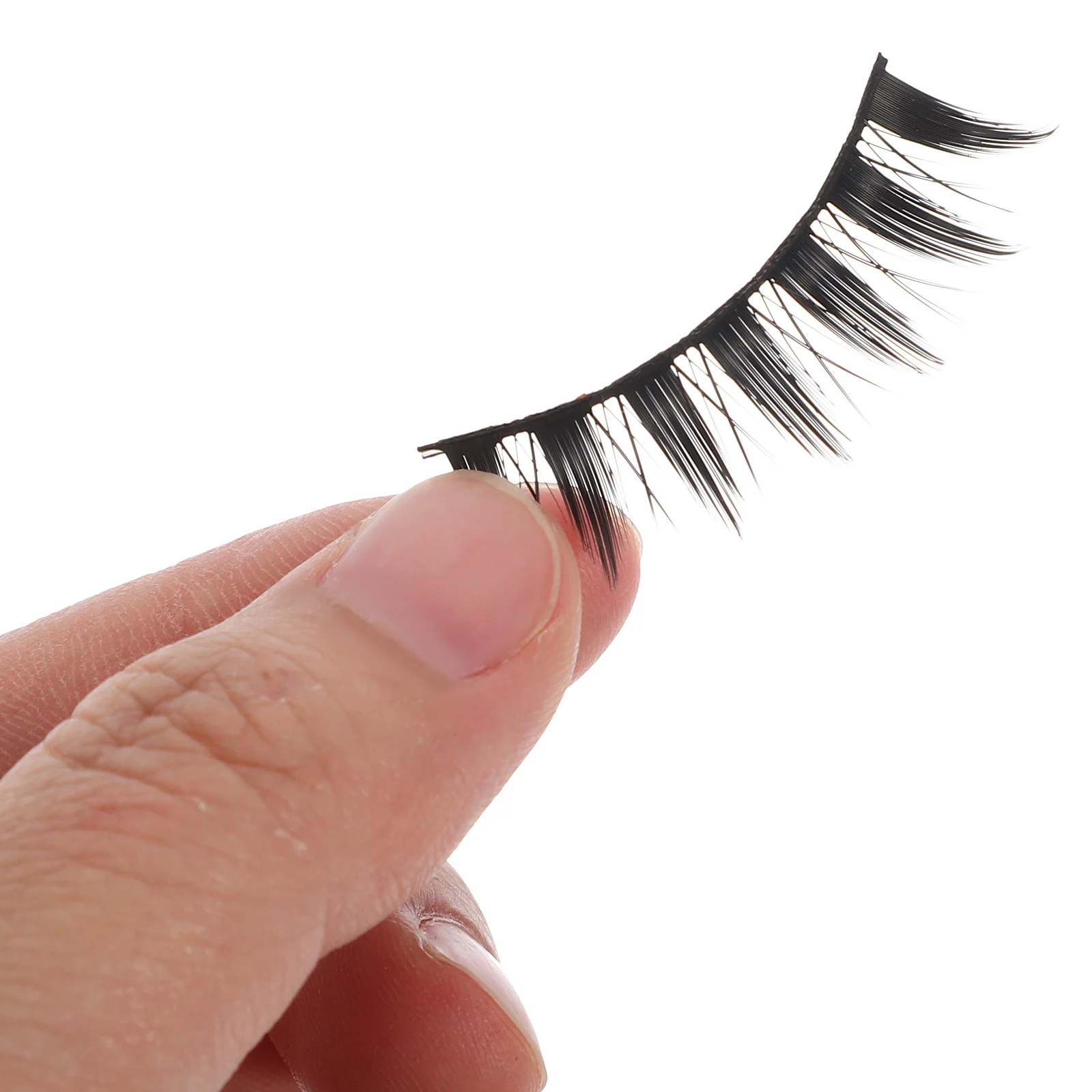 5 pares de pestañas postizas aspecto Natural alargamiento efecto espesante doble mejora de párpado accesorios de maquillaje de moda para mujeres