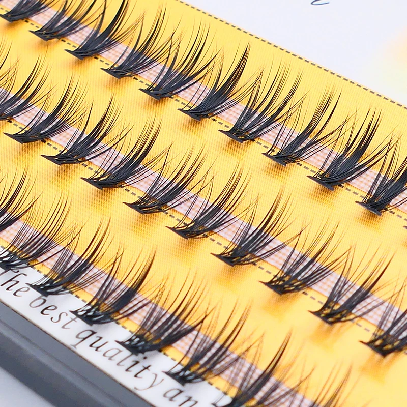 Anlinnet imitation mink eyelashes 60 bundles/box 20D natural cluster Eyelash Extensions 3D Russian personal cluster makeup tool