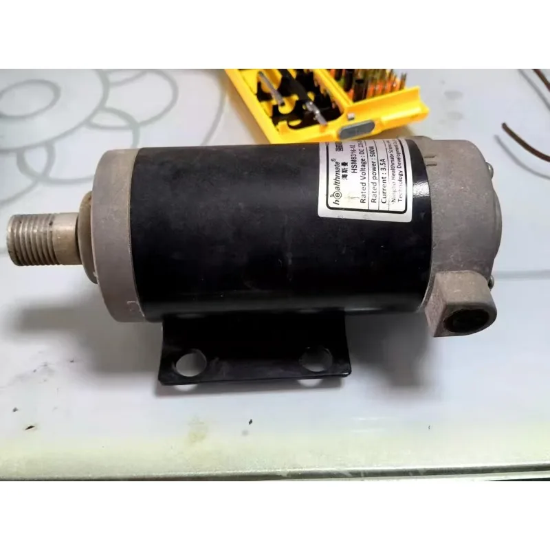The treadmill motor model is HSM8316-10.