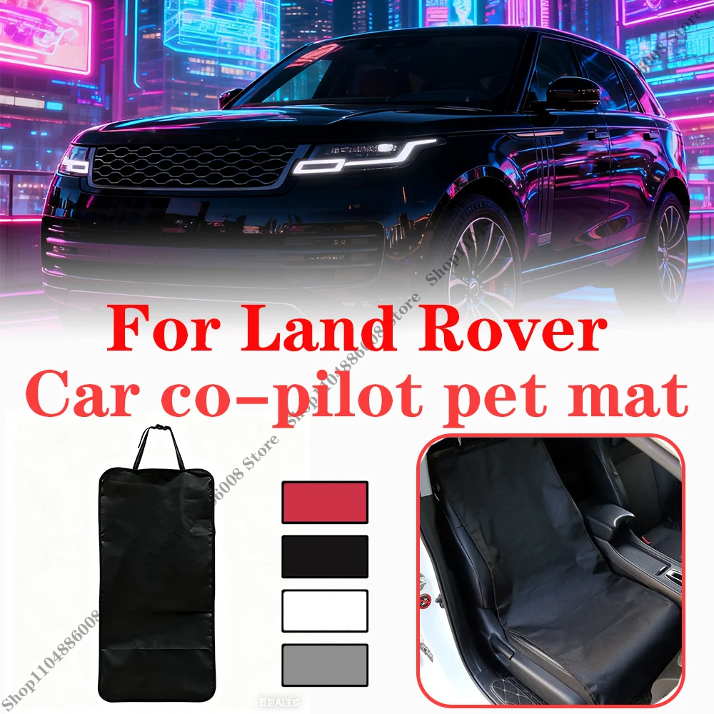 

Car co-pilot seat pet mat dog cat Anti-dirt Pad outdoor travel mat For Land Rover Discovery SV SVR Range Rover Defender Evoque