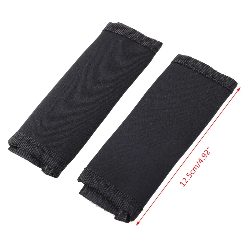 77HD 2pcs capa alça carrinho bebê para carrinho bebê protetor multifuncional neoprene