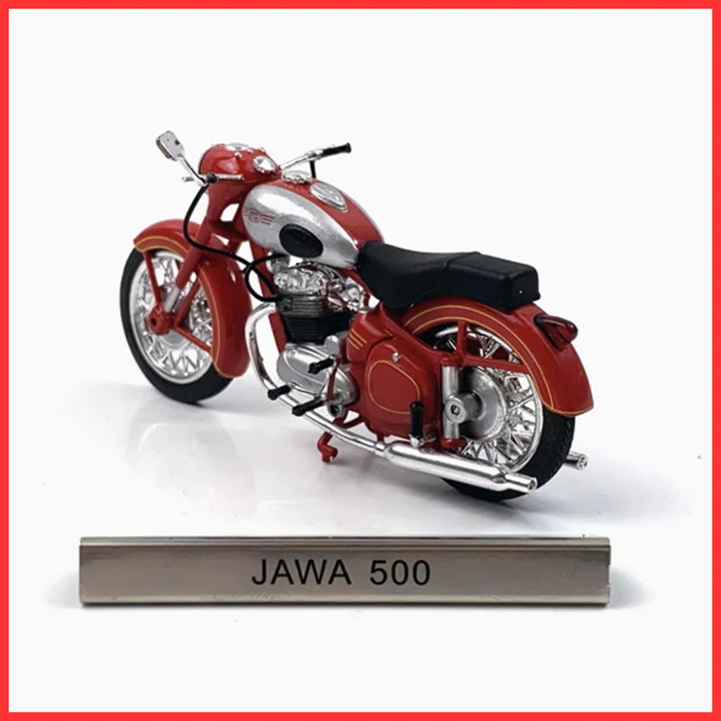 

Atlas Diecast 1:24 Scale JAWA 500 Motorcycle Alloy Model Static Decoration Collectibles Gift Toys