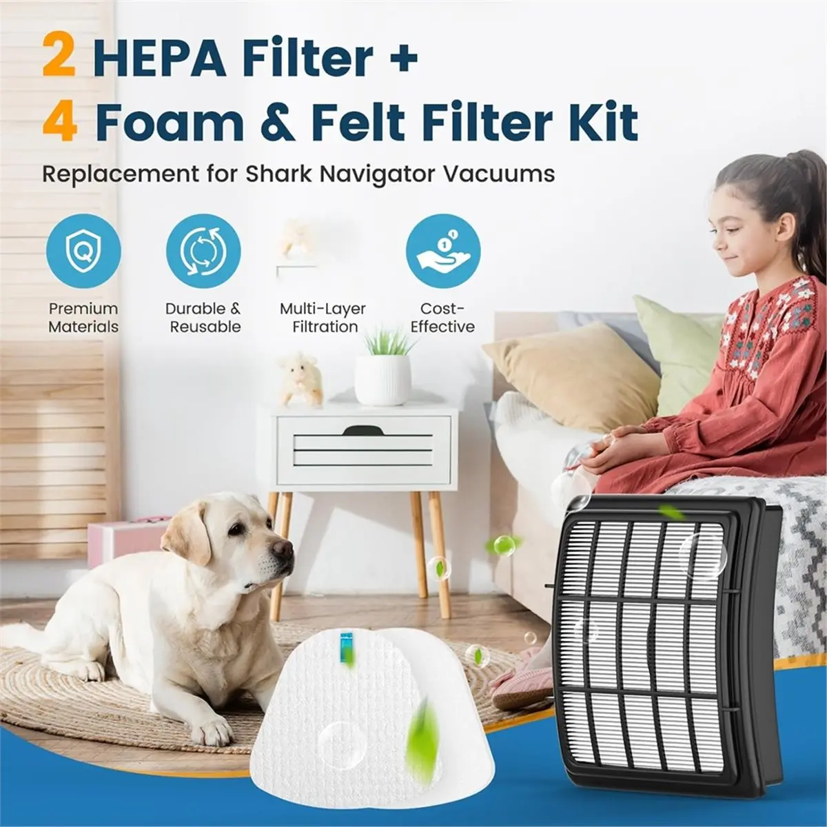 

For Vacuum Navigator Lift Away Filter Replacement ZU503AMZ NV350 NV351 NV352 NV355 NV356E NV357 NV360 NV370 UV440