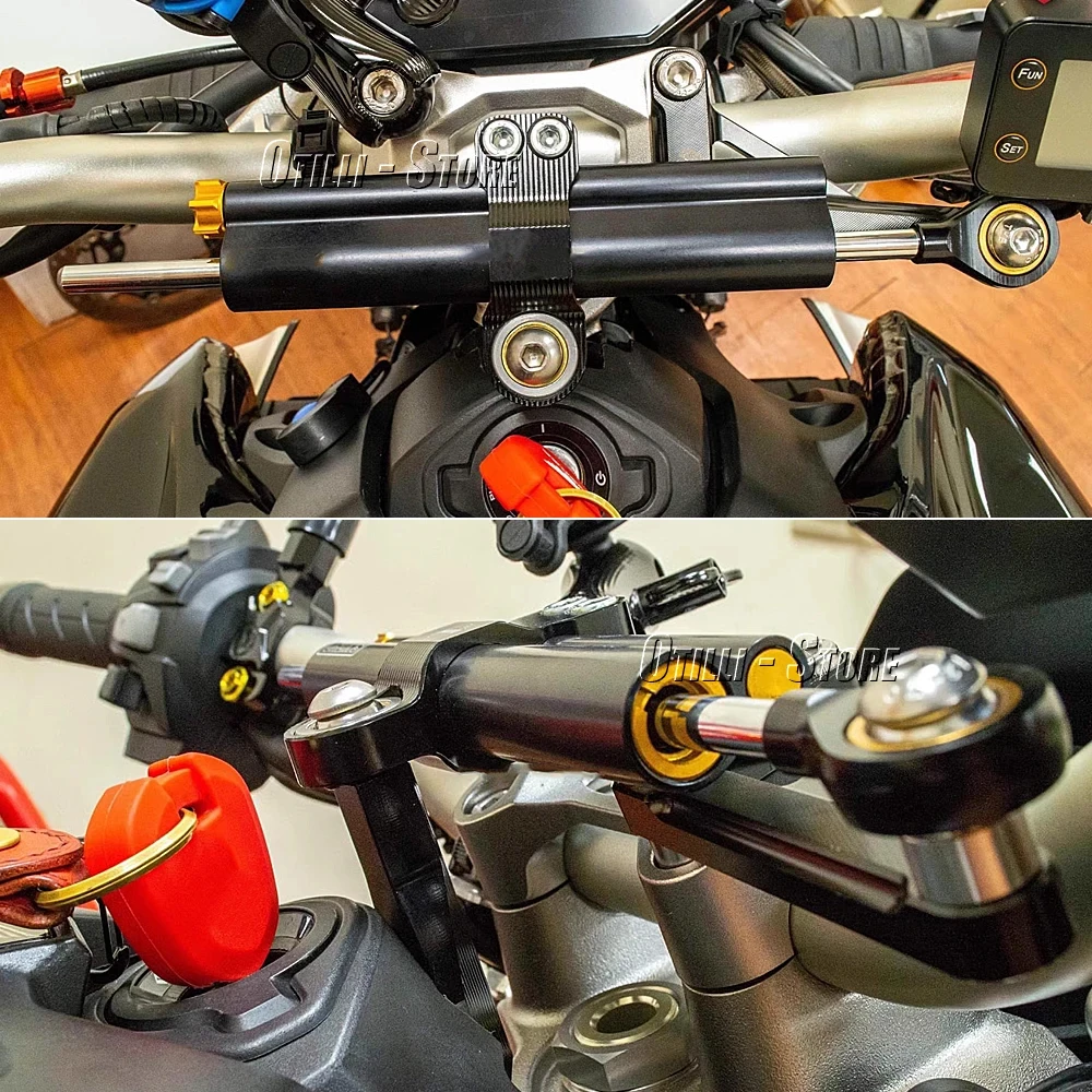 Amortecedor de direção da motocicleta, suporte de montagem para HONDA CB 1000 R CB1000R CB1000R 2018 2019 2020 2021 2022 2023