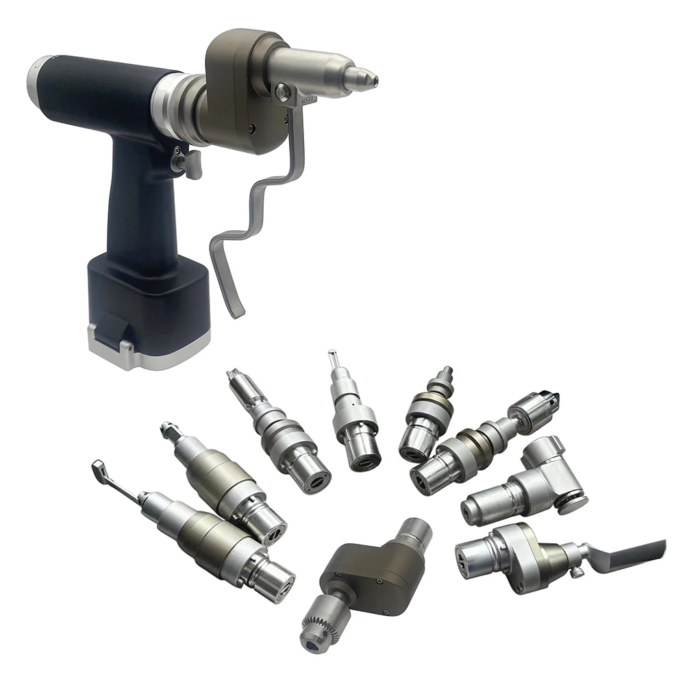 

Multi functional drilling and sawing system for electric tools