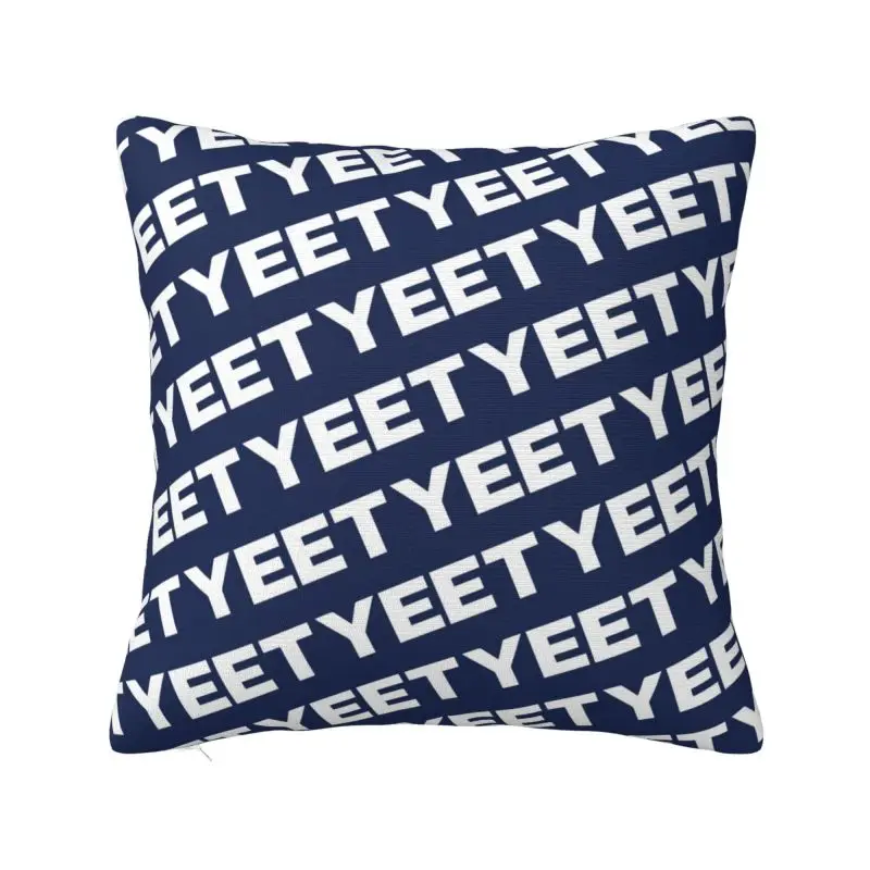 

Пользовательский чехол для подушки с логотипом Yeet Jey Uso, украшение с 3D принтом, наволочка для автомобиля, двусторонняя