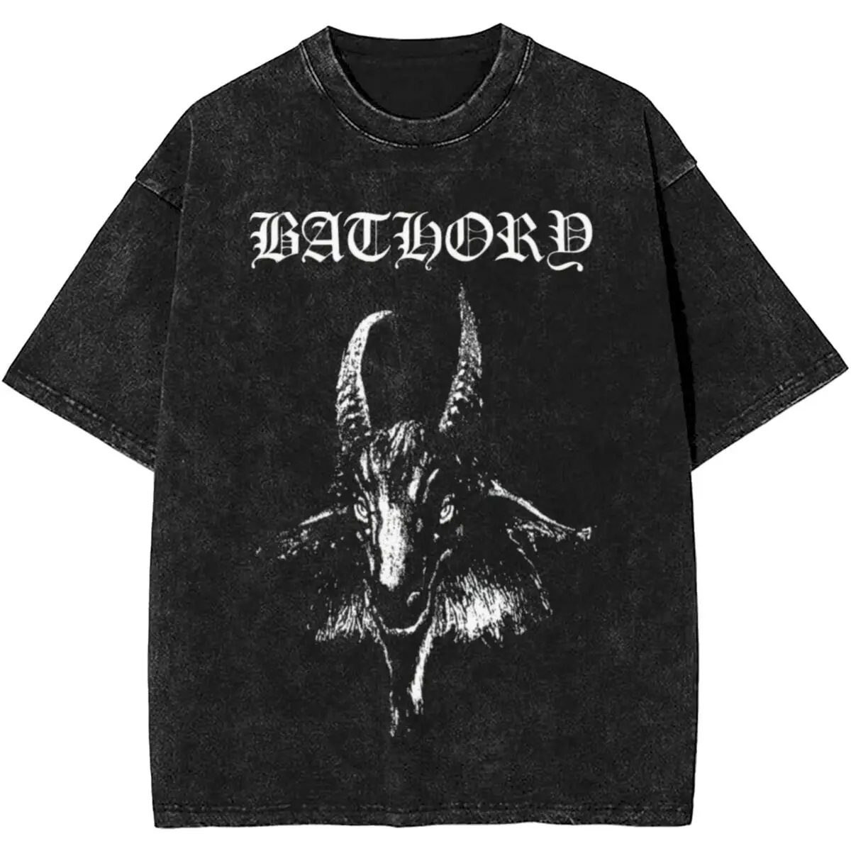 Bathory Black Metal Darkthrone Shirt Streetwear Men Women Vintage T-Shirts Hiphop Streetwear