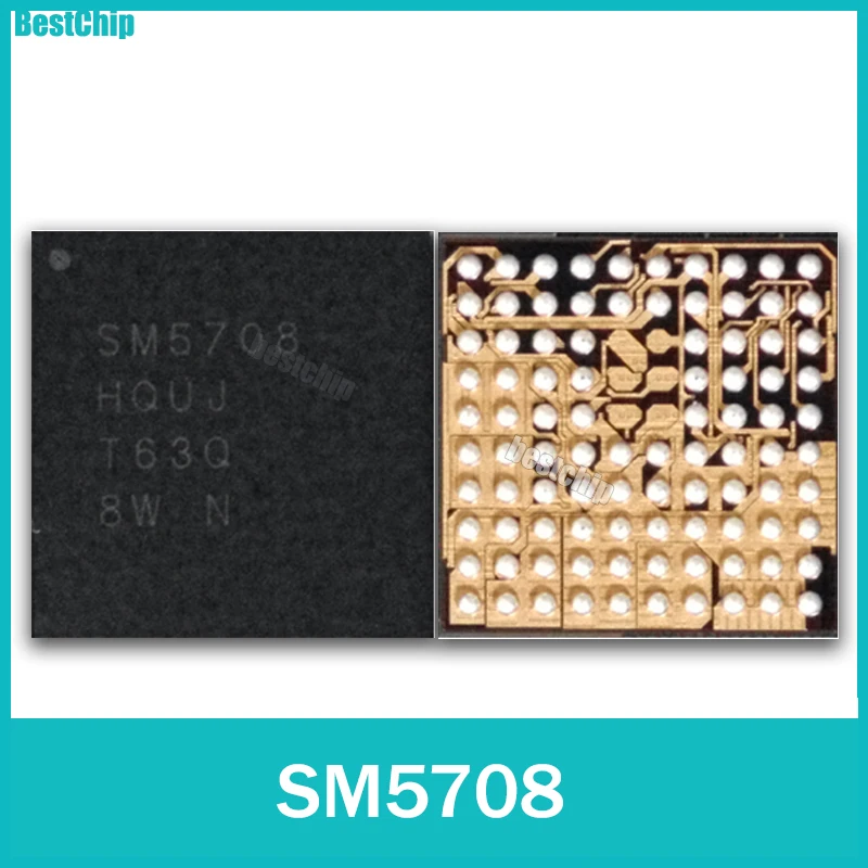 5pcs SM5720 SM5708 MAX77838 JV VH B5 WCD9341 PM8998 PMI8998 IC for Samsung S8 S8+ NOTE8 G9500/G955U/N9500 Power Audio IC Chip