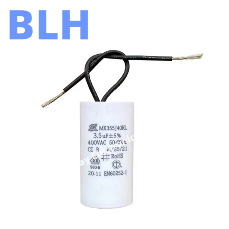 مكثف البدء لمضخة توزيع المرجل المثبتة على الحائط من الغاز الطبيعي 400 فولت 400VAC MK175J40RL 1.7 فائق التوهج MK205J40RL 2 فائق التوهج MK255J40RL