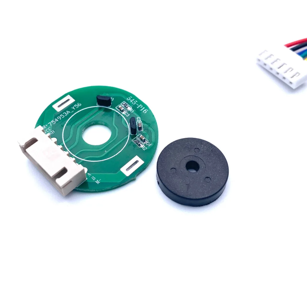 Dual Hall Magnetic Encoder 16ppr For 545/550/555 DC Gear Motor DIY Code Disk Speed Measurement Direction Sensor